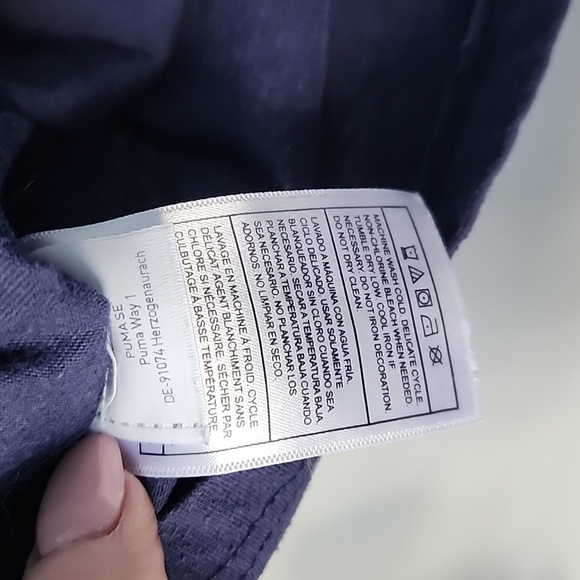 3 for $20 Puma navy blue girls short sleeve t-shirt large 12 14 - Picture 5 of 5